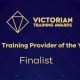 Cire Training in top 3 for Victorian award